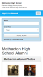 Mobile Screenshot of methactonhighschool.org