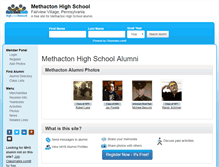 Tablet Screenshot of methactonhighschool.org